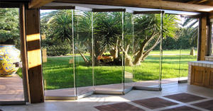 Katlanır Alüminyum Cam Kapı